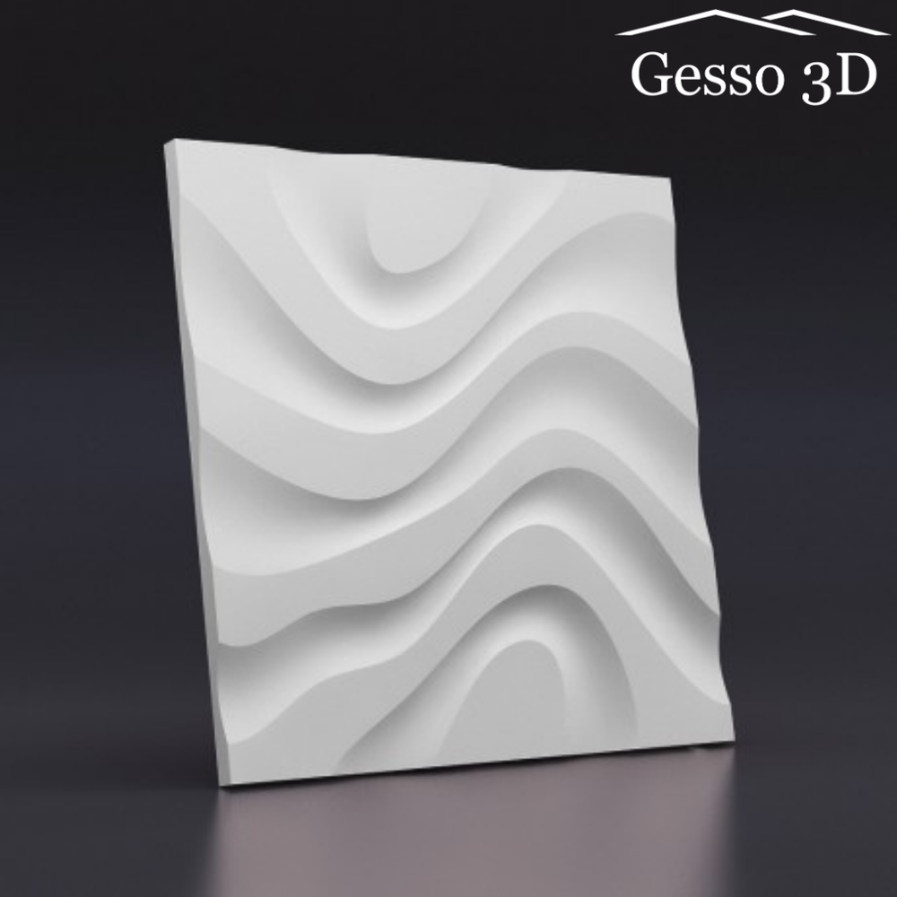 Гипсовая 3D панель Интер