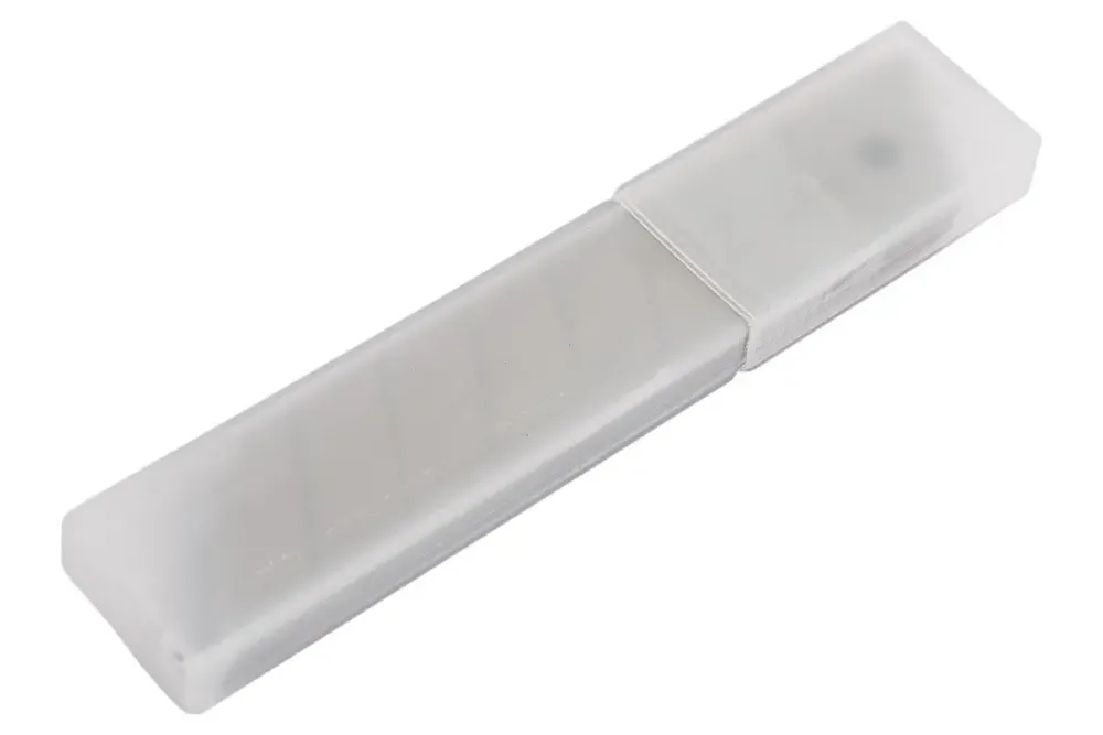 10424 Лезвия для ножа технического 25 мм, 7 сегментов, сталь SK5 (10шт.)