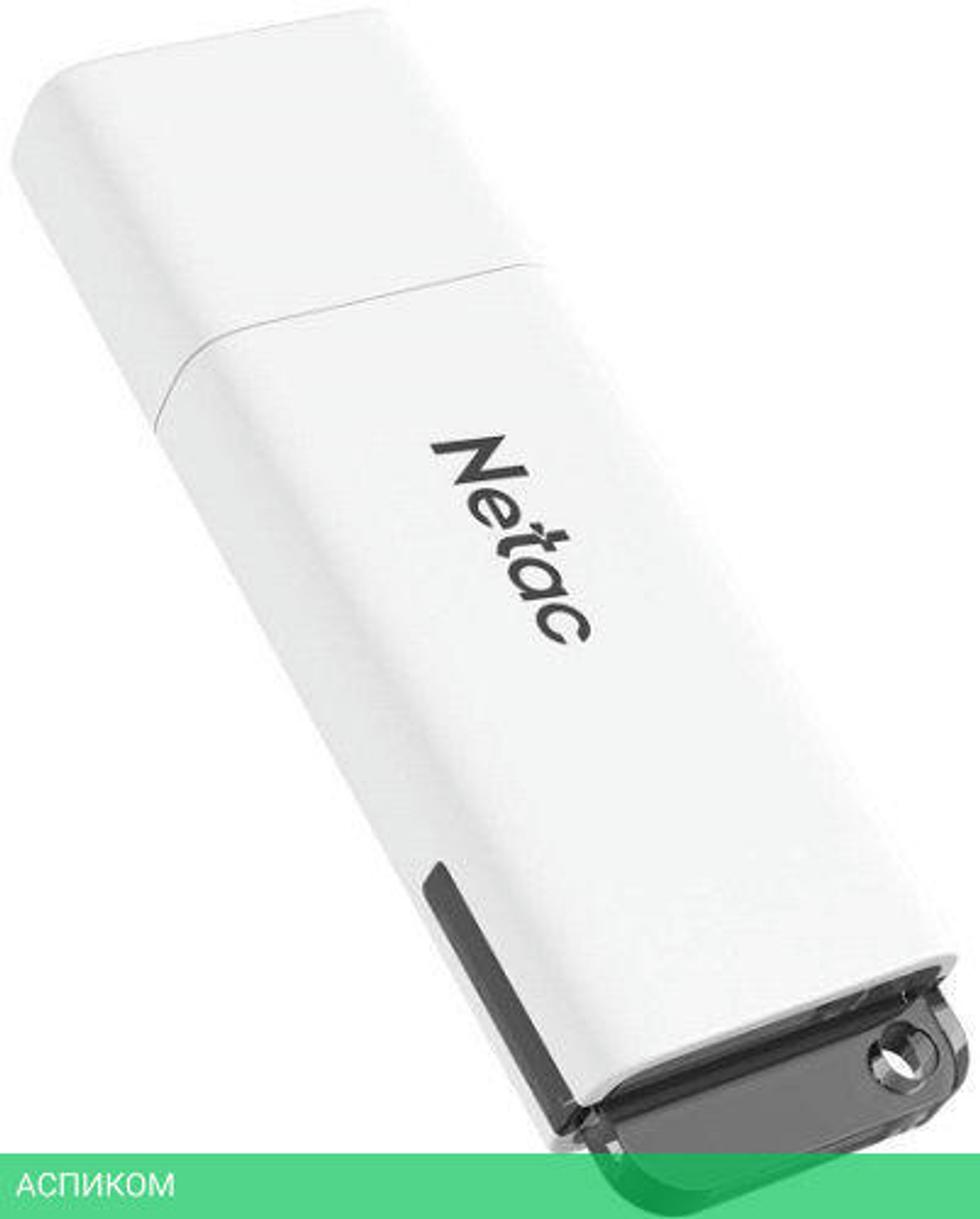 USB Flash-накопитель Netac U185 2.0 16GB белый (NT03U185N-016G-20WH)