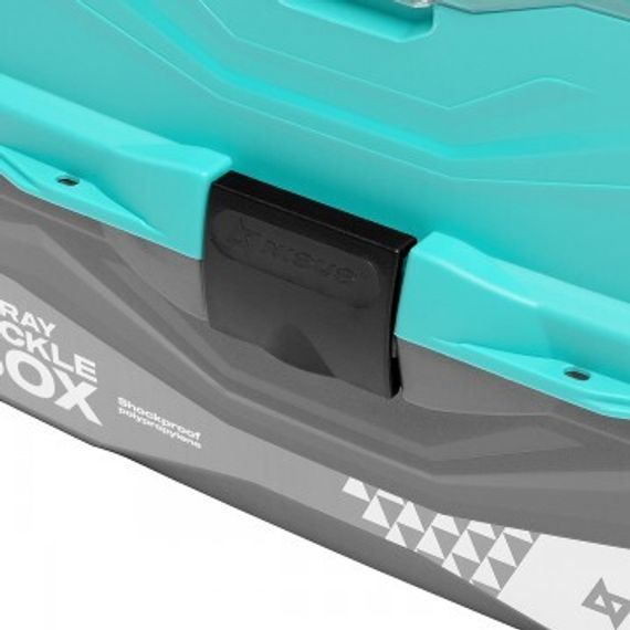 Ящик для снастей NISUS Tackle Box трехполочный бирюзовый (N-TB-3-Т)