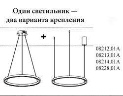 Kink Light 08213,01A(4000K) Подвес Тор бел d60