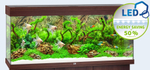 Аквариум Juwel Rio 240 LED темное дерево