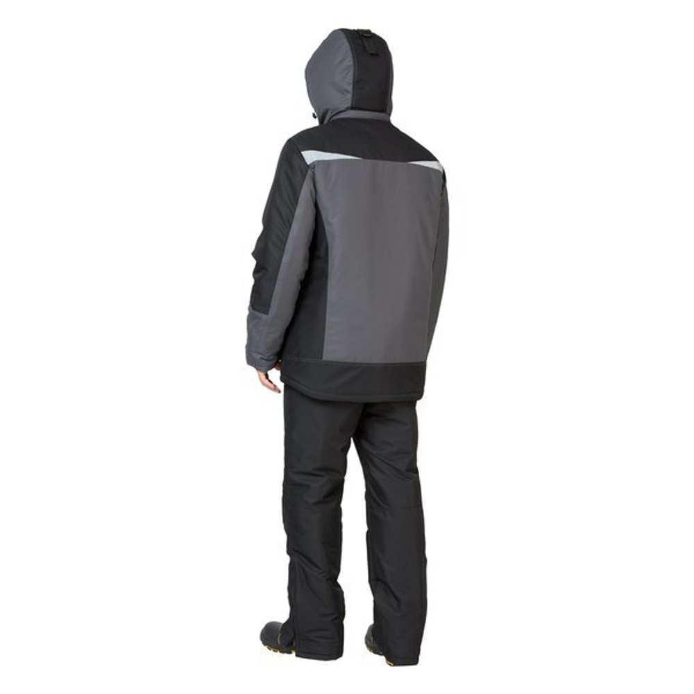 Куртка рабочая мужская зимняя "Дэлф" цвет черный