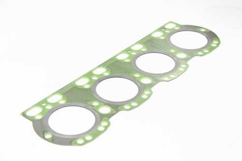 Прокладка ГБЦ ЯМЗ 238 БЕ2, ДЕ2, 6581.10 н/о а/м МАЗ метал.,общая ГБЦ, зелёный силикон (ПТП64)