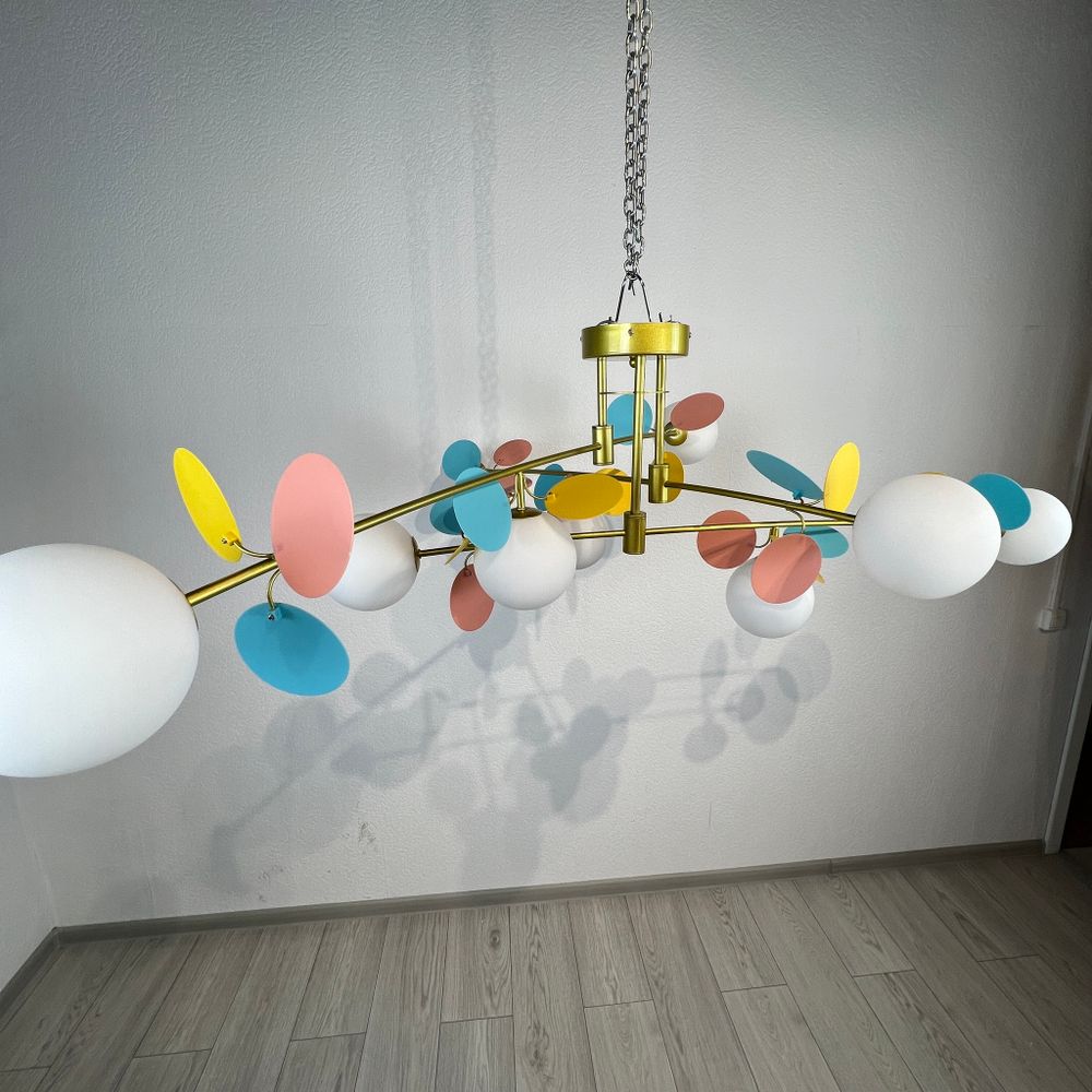 Потолочная Люстра Light Of Matisse B D120 Gold Multicolor By Imperiumloft