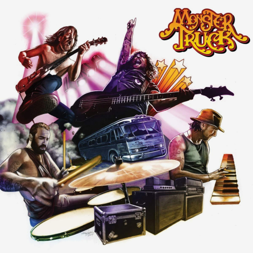 Monster Truck / True Rockers (Coloured Vinyl)(LP)