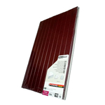 ЦВЕТНОЙ КАНАЛ С ПОКРЫТИЕМ 16 мм А4 БОРДОВЫЕ упак. 10 шт