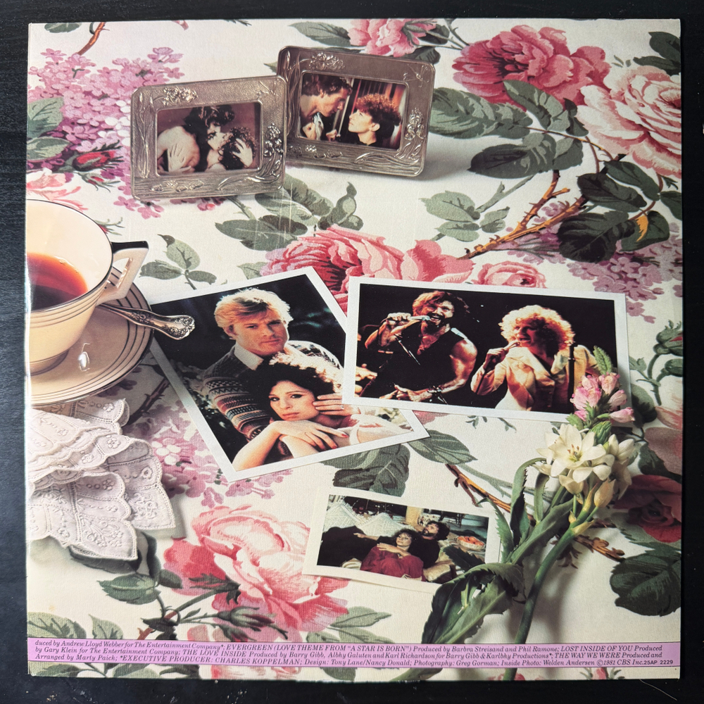 Barbra Streisand ‎– Memories (Япония 1981г.)