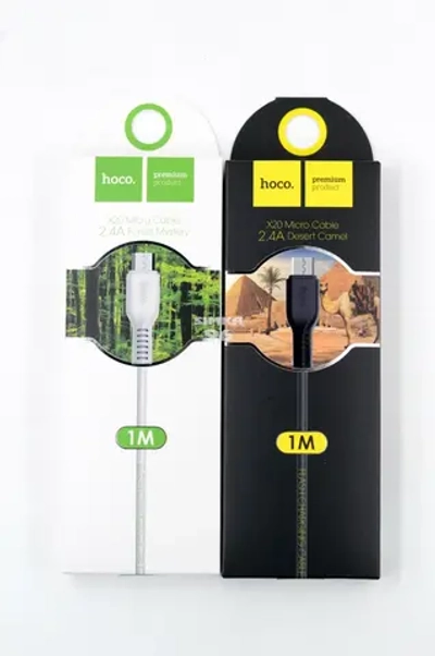 Кабель microUSB hoco. Х20 1м