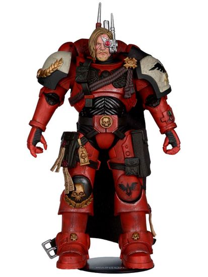 Фигурка Warhammer Dawn Of War 4 Captain Cyrus In Phobos Armor 7" 11246 / Фигурка по мотивам вселенной Вархаммер, Капитан Сайрус 18см