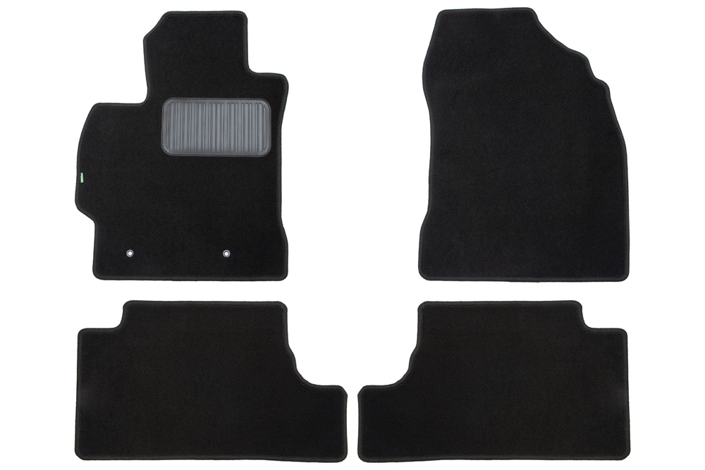 Коврики в салон Klever Standard TOYOTA Land Cruiser 120 Prado АКПП 2002-2007, 2007-2009, внедорожник , 4 шт. (текстиль) Klever.KLEVER02480101210KH