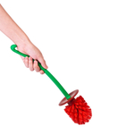 Ершик для туалета cherry, красный/зеленый