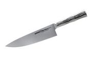 SBA-0085 Нож кухонный стальной Шеф SAMURA BAMBOO