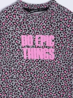 Платье для девочки с длинным рукавом