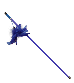 Игрушка-дразнилка для кошек "Синие перья", 100/500мм, Triol