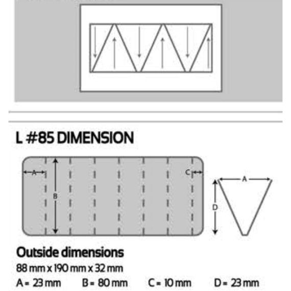 Коробка Helios 8.8х19х3.2см (HS-L-85)