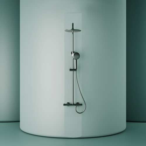 Душевая стойка Sancos Game SC3002CH 5 режимов, хром