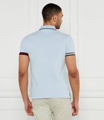 Поло Tommy Hilfiger - голубой(MW0MW38458)