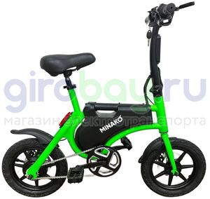 Электровелосипед Minako Smart (36V/10Ah) - Зеленый фото