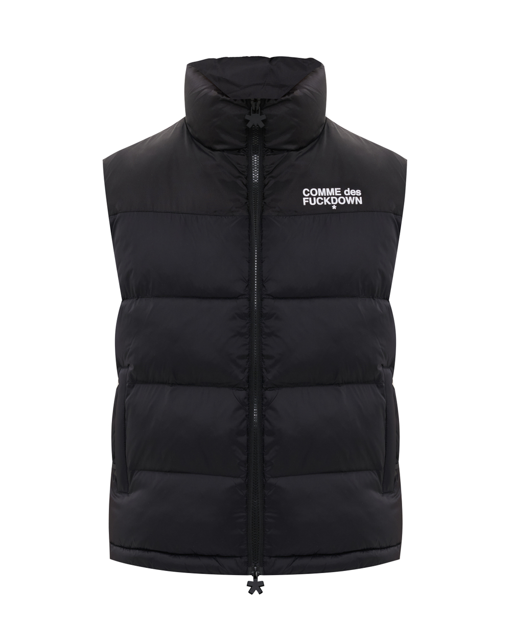 COMME DES FUCKDOWN ЖИЛЕТ ЧЕРНЫЙ