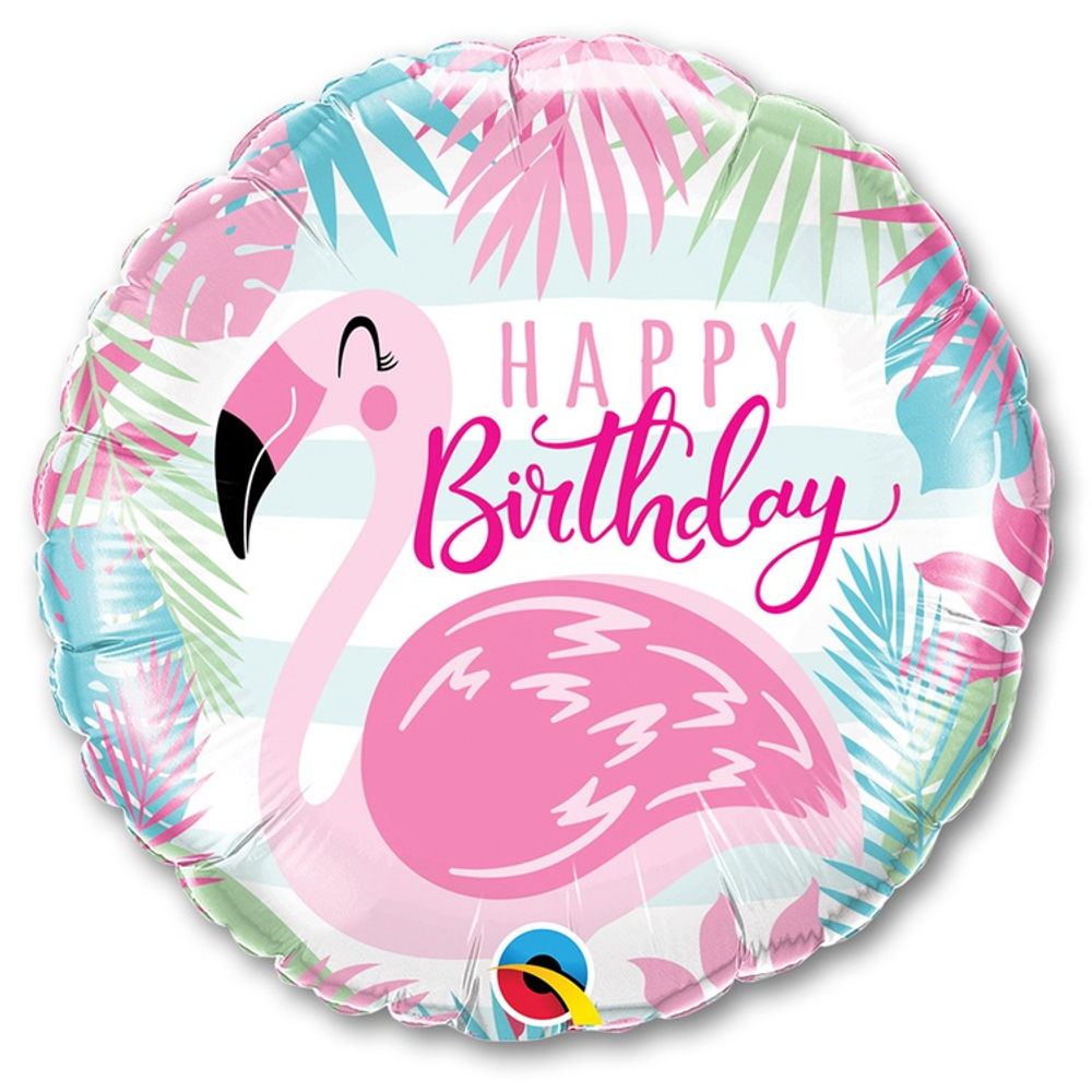 Шар Фольгированный Фламинго розовый (Розовый)