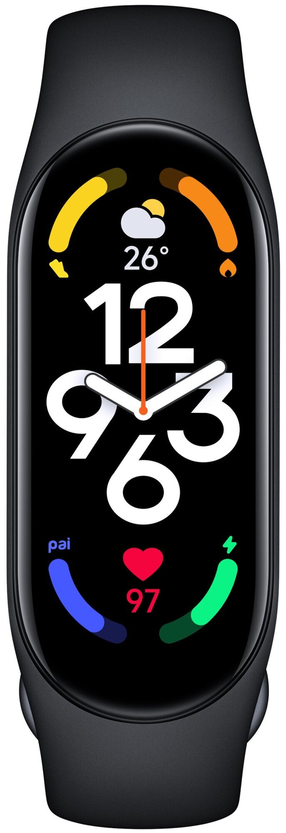 Умный браслет Xiaomi Smart Band 7 46 мм без NFC, черный