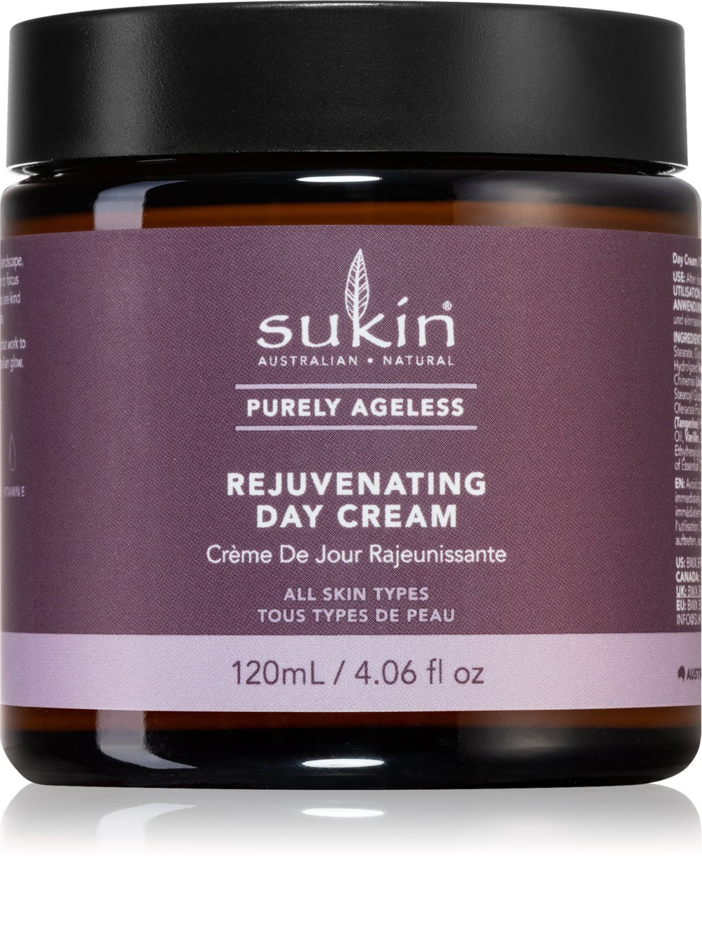 Sukin Purely Ageless - омолаживающий дневной крем /   120  ml  / GTIN 9327693007118