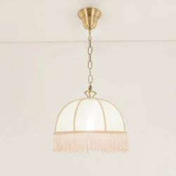 Citilux Базель CL407111 Подвесной светильник с бежевым абажуром