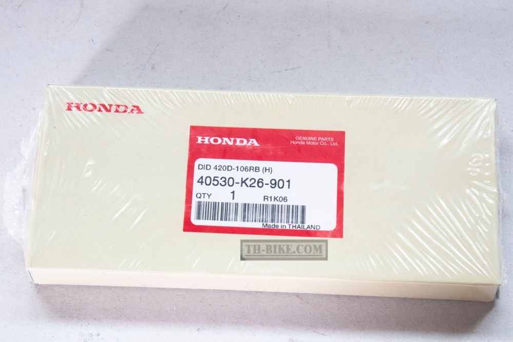 40530-K26-901. CHAIN, DRIVE (DAIDO) (DID420D-106RB). Chain 420, 106L