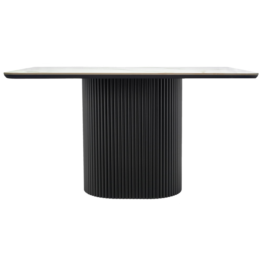 Стол Festa 140x85x77см, керамогранит Calacatte gold