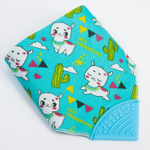 5361754 Нагрудник -бандана непромокаемый, с прорезывателем «Радость» МИКС