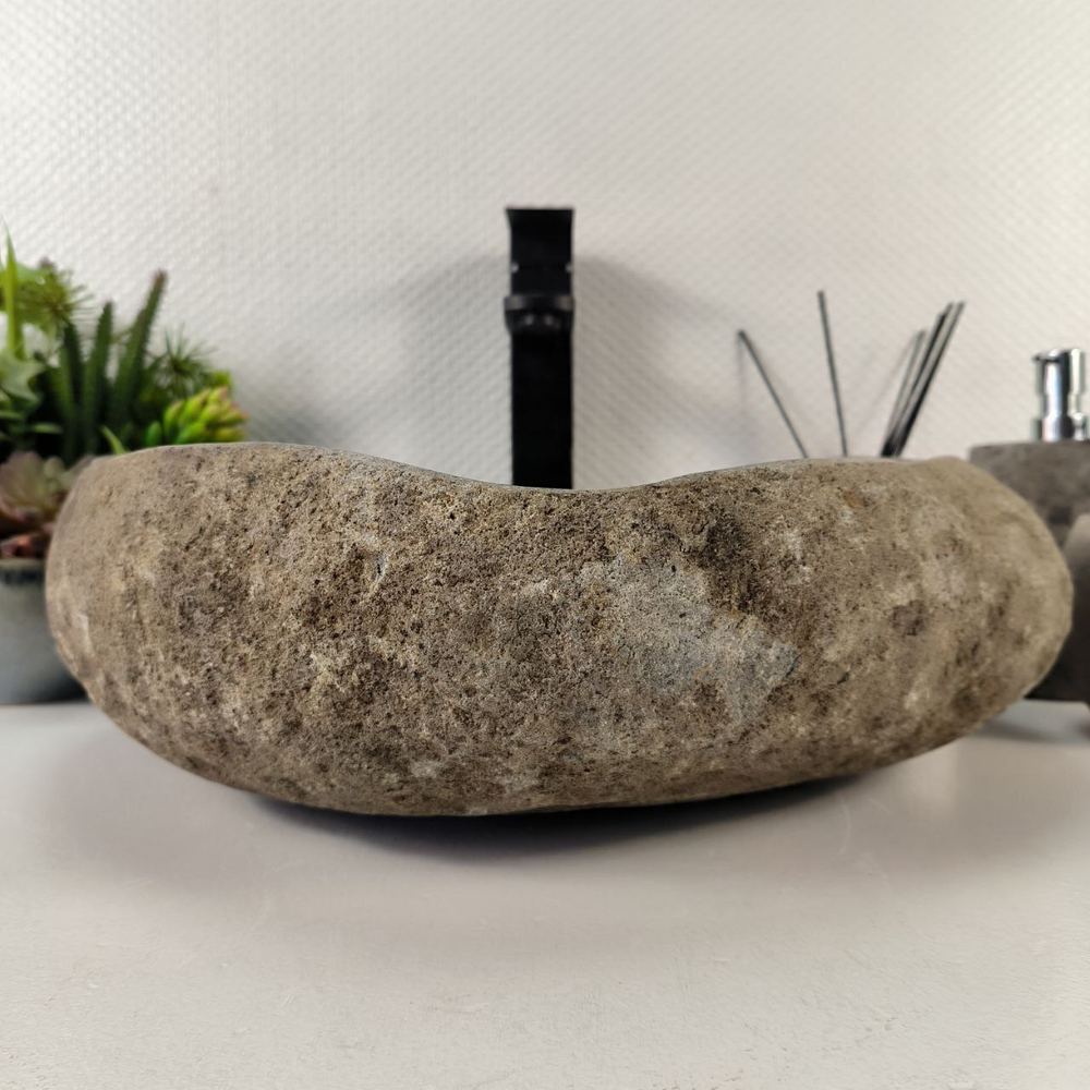 Раковина из речного камня RS-65418 43*41*14 0861