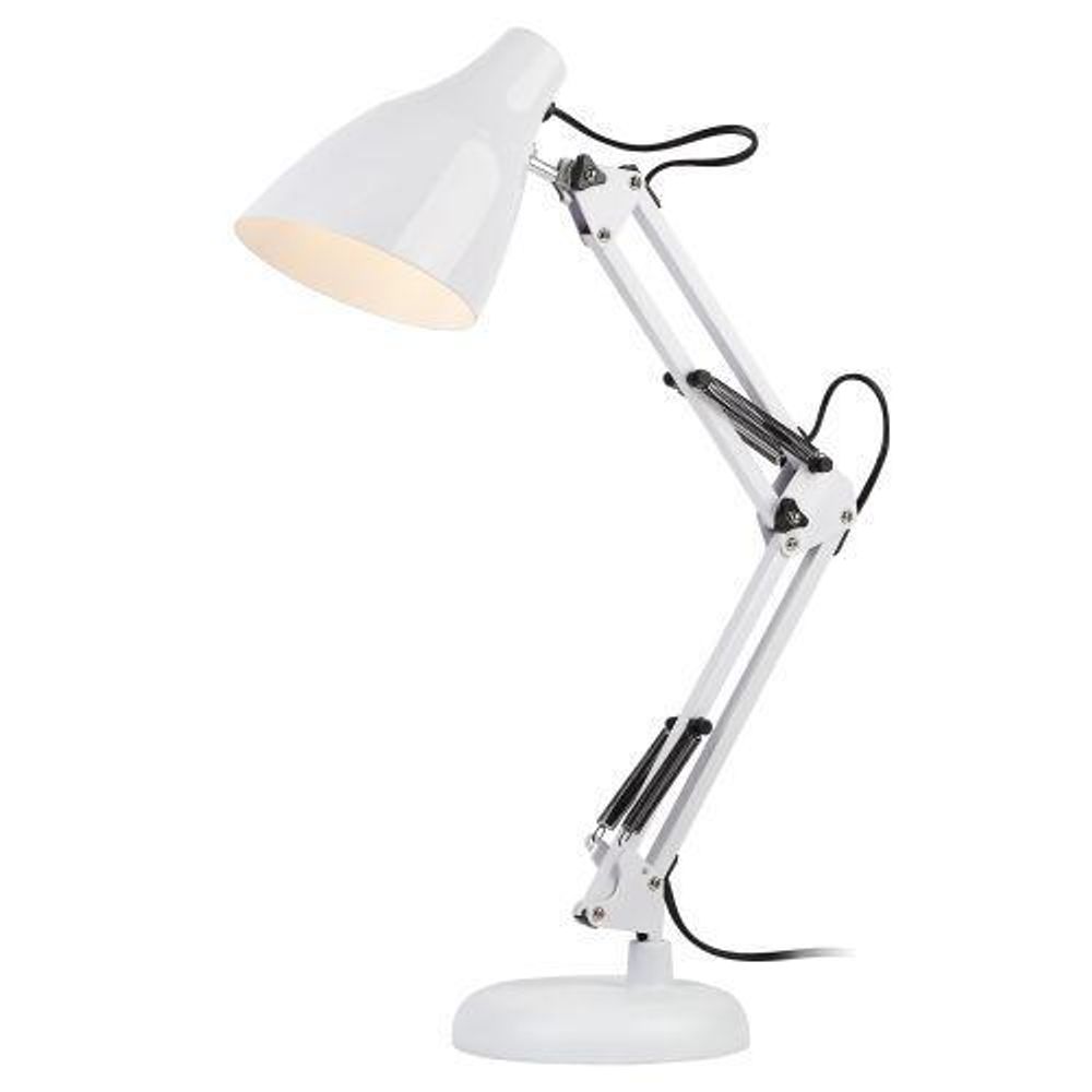 Светильник настольный N-123-Е27-40W-W бел. ЭРА Б0047196 Светильник настольный N-123-Е27-40W-W бел. ЭРА Б0047196