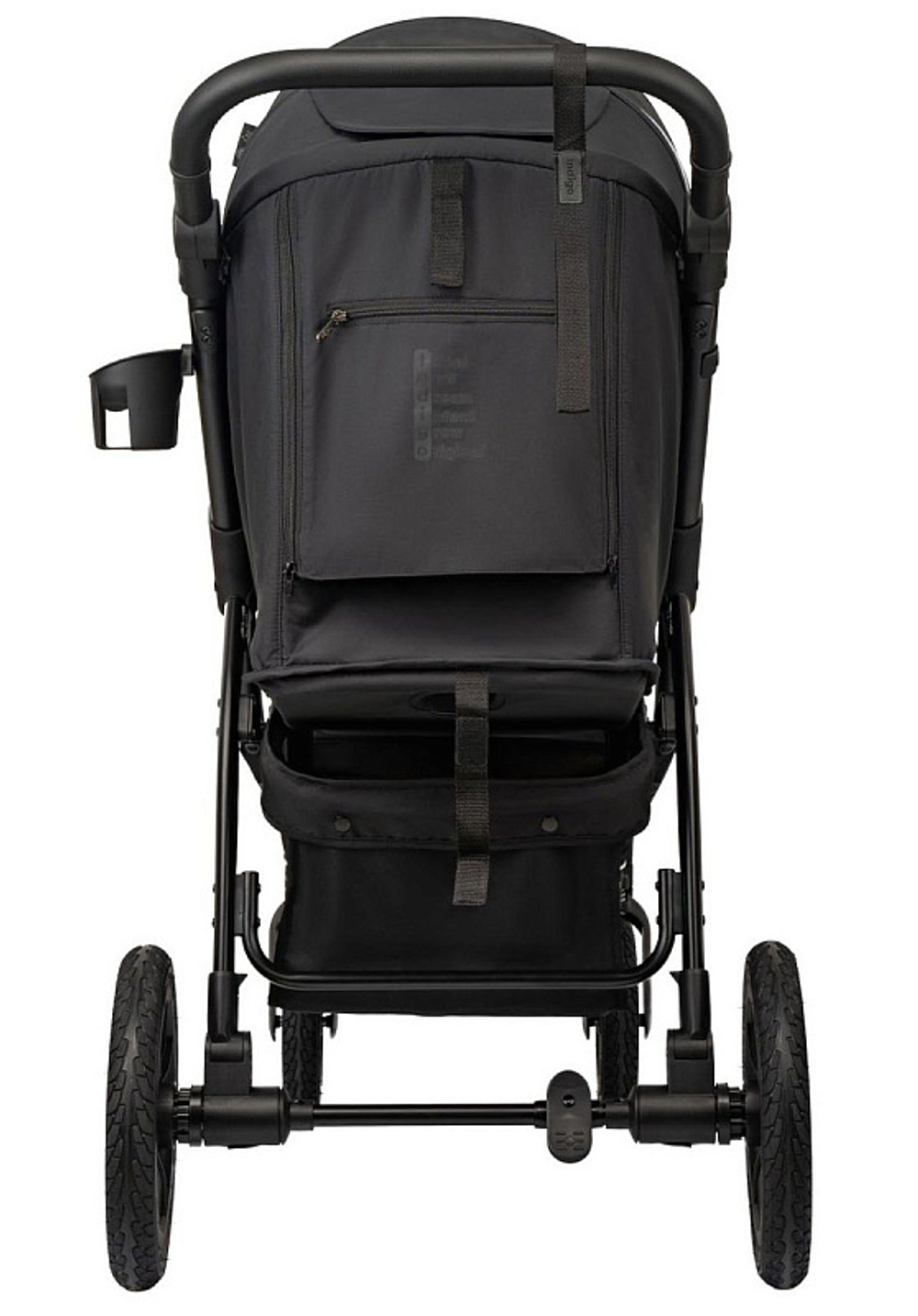 Детская прогулочная коляска Indigo Epica XL Air с сумкой 2025 черный