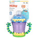 Nuby, iMonster Grip N 'Sip Cup, от 4 месяцев, 210 мл (7 унций)