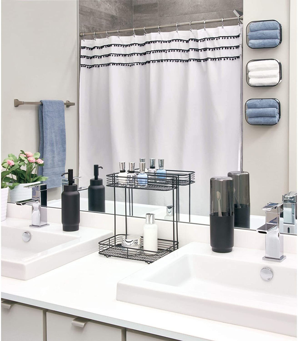 Шторка для ванной 180х200 Carnation Home Fashions Pompon