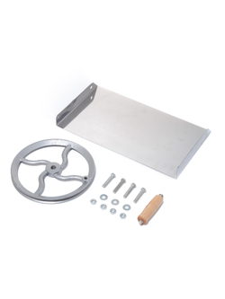 Профессиональная ручная тестораскатка Pasta Machine AKITAJP FA-350: Ширина пласта 350 мм для пельменей, пасты и лаваша