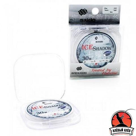 Леска "Shii Saido" Ice Shadow, L-30 м, d-0,074 мм, test-0,48 кг, прозрачная