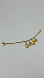 Браслет с подвесками в виде флаконов Gűell