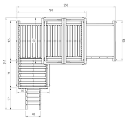 Домашний игровой комплекс ДК5Р Можга красная звезда