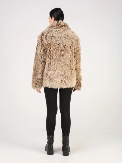 Дубленка зимняя шуба натуральная короткая