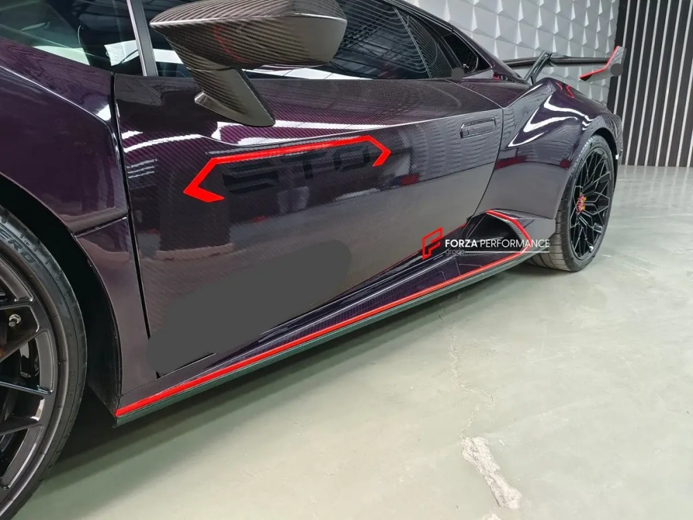 Обвес переделка для Lamborghini Huracan LP580 LP610 2014-2019 в Huracan STO LP 640 Ламборгини Хуракан