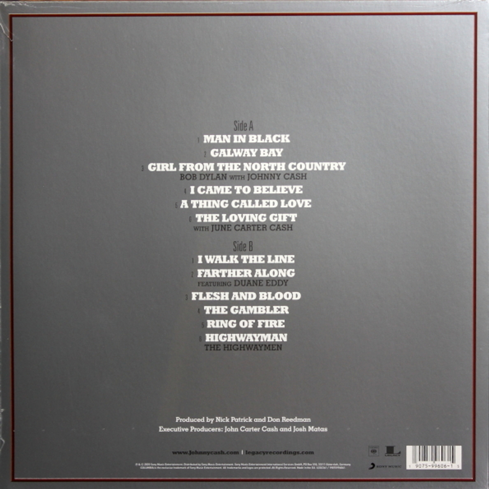 Johnny Cash, The Royal Philharmonic Orchestra / Johnny Cash And The Royal Philharmonic Orchestra (LP)