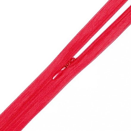 Молния н/р потайная  "Gamma"  / "BLITZ" , 20 см, №145 т.красный