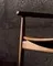 Стул Fondes из массива дуба, темный