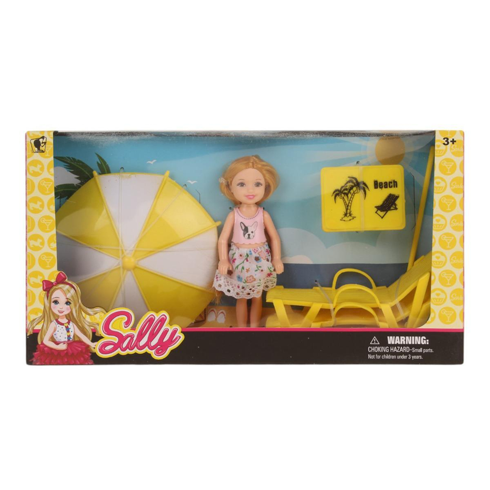 Кукла тип Модница-мини с аксесс., коробка 7735-C3