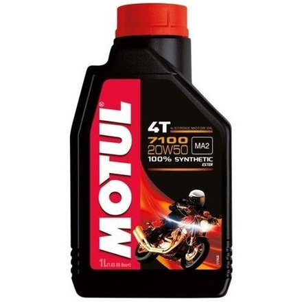 Масло 4т 20w50 синт Motul 7100 1 л