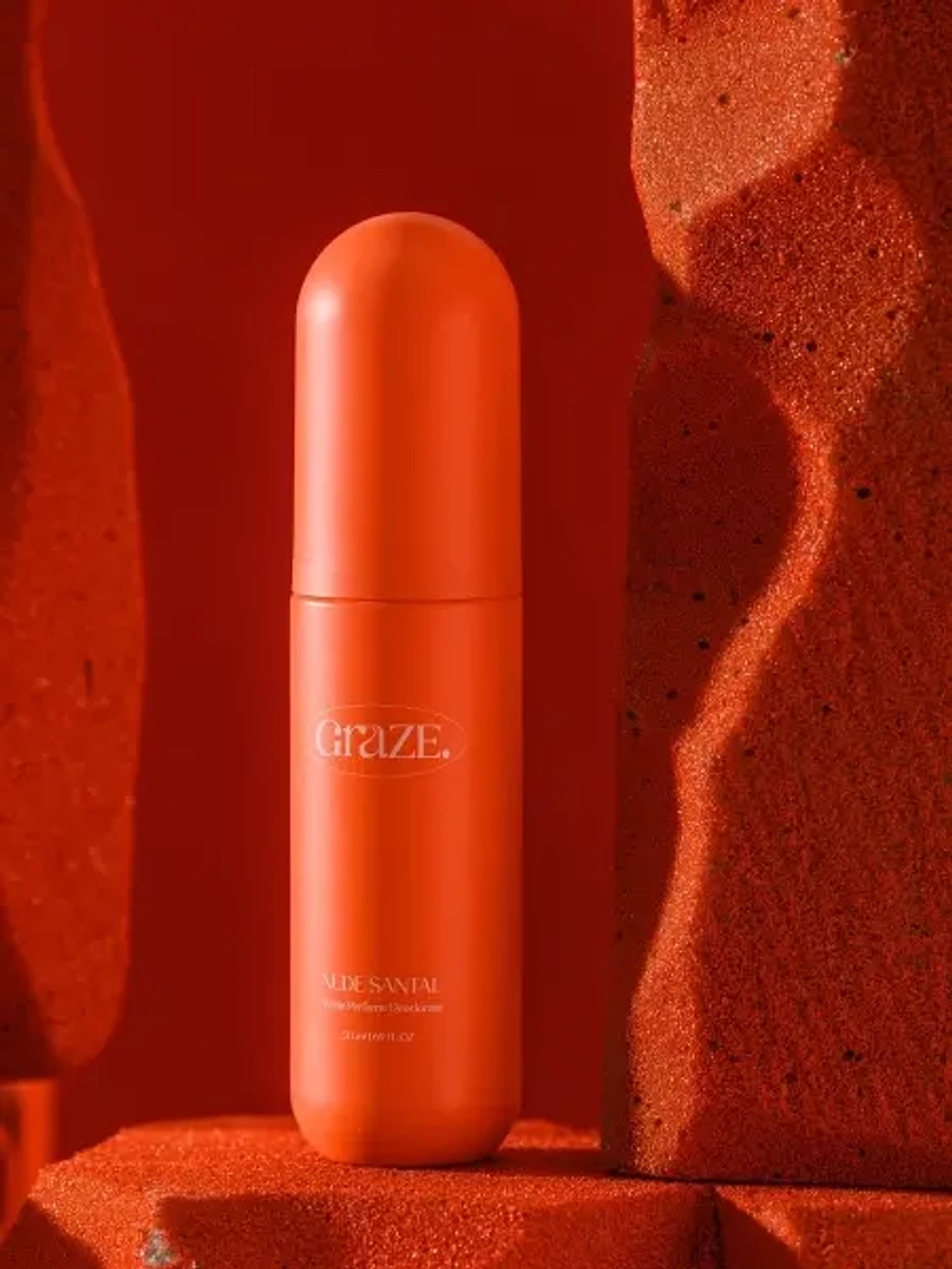 Graze Nudie Santal Sunshine Perfume Deodorant,Парфюмированный дезодорант с сандалом 50 мл