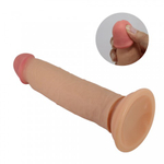 Реалистичный фаллоимитатор на присоске Keon Sliding skin (21,4*4,4 см) телесный