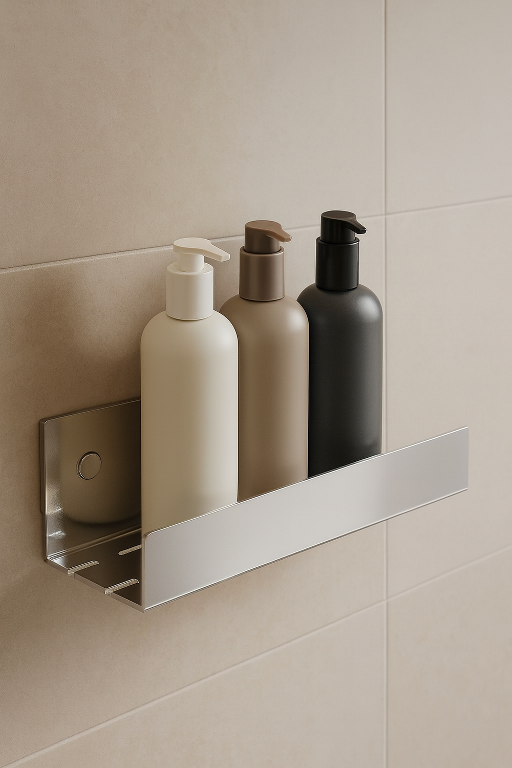 Полка для душа STWORKI Стокгольм S36375CR подвесная, глянцевый хром